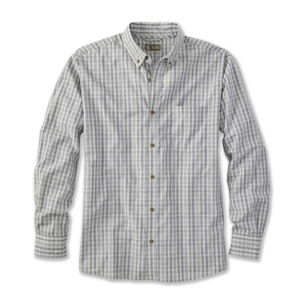 TSG Airetex™ Tanner Shirt TSG Bridgewater Plaid / XL Men's Long Sleeve Button Down Shirts Rivers and Glen Trading Co