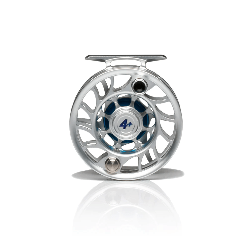 Hatch Iconic Reel Hatch Outdoors Clear/Blue / 4 Plus / Large Arbor Reels Rivers and Glen Trading Co