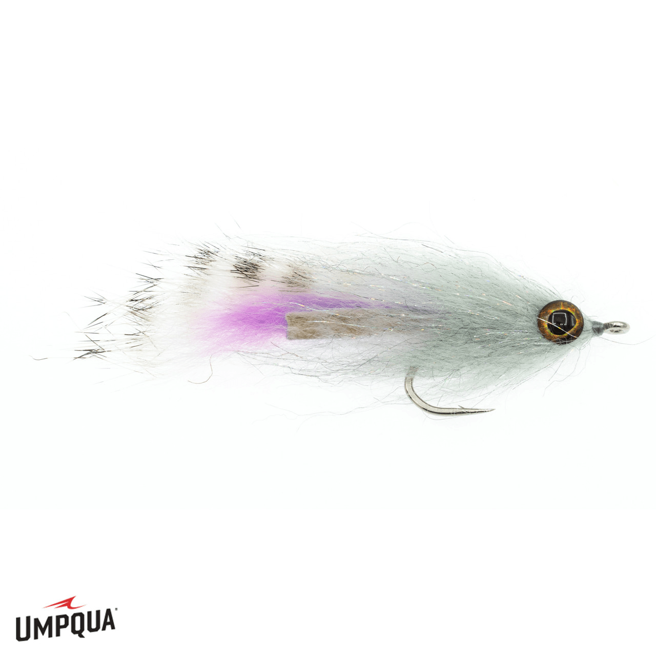 LASER MINNOW PANZARELLA Umpqua GRAY/PINK Flies Rivers and Glen Trading Co