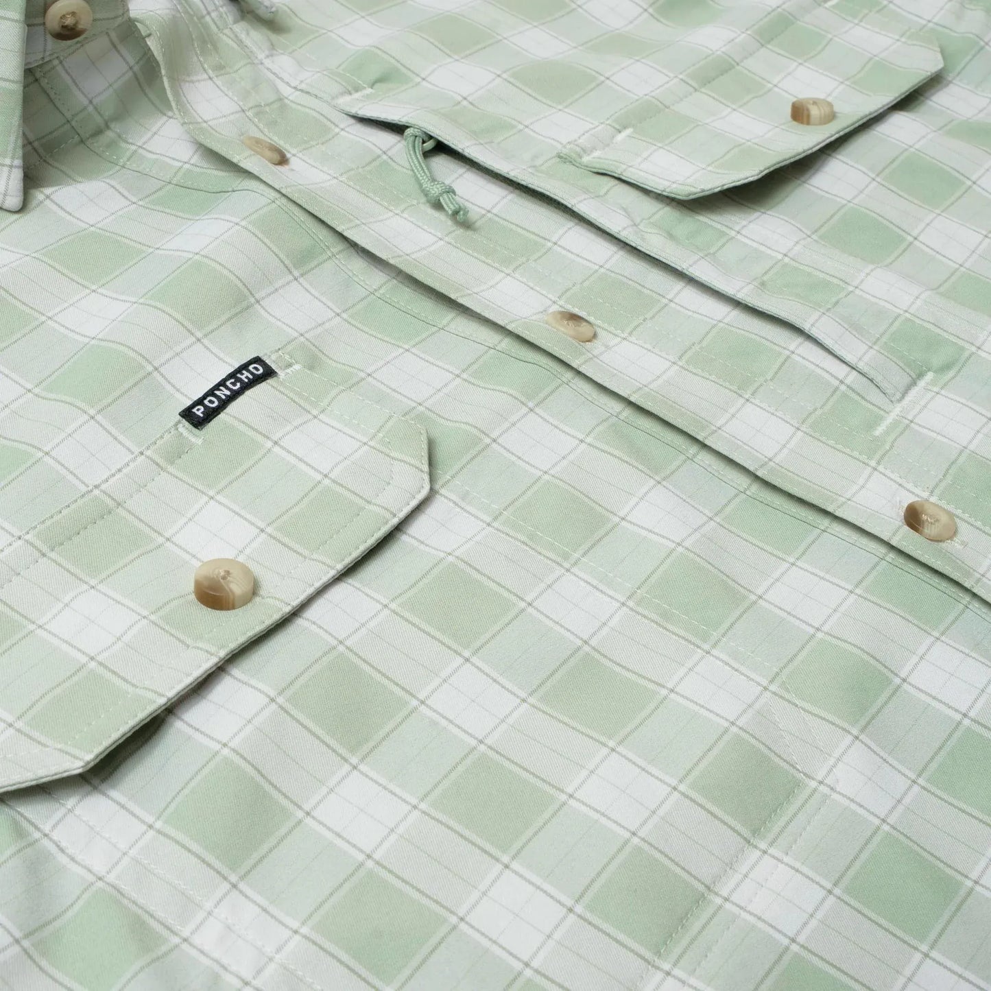 Poncho The St. Catherine Poncho Men's Short Sleeve Button Down Shirts Rivers and Glen Trading Co