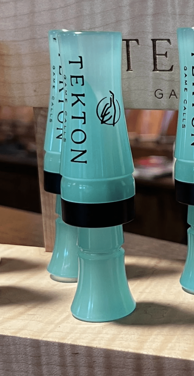 Tekton Kaleo Duck Call Acrylic Tekton Game Calls Teal Duck Calls Rivers and Glen Trading Co