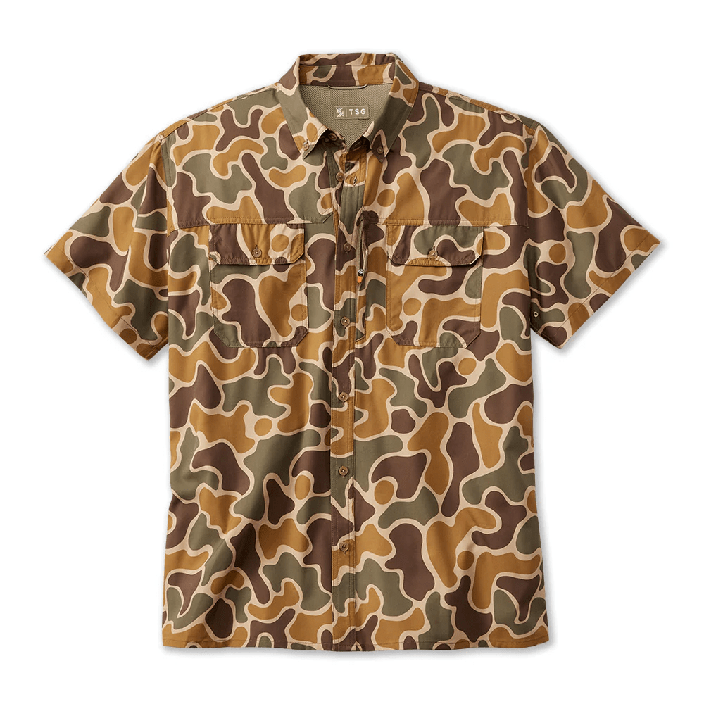 TSG Short Sleeve Guide Shirt TSG Men's Short Sleeve Button Down Shirts Rivers and Glen Trading Co