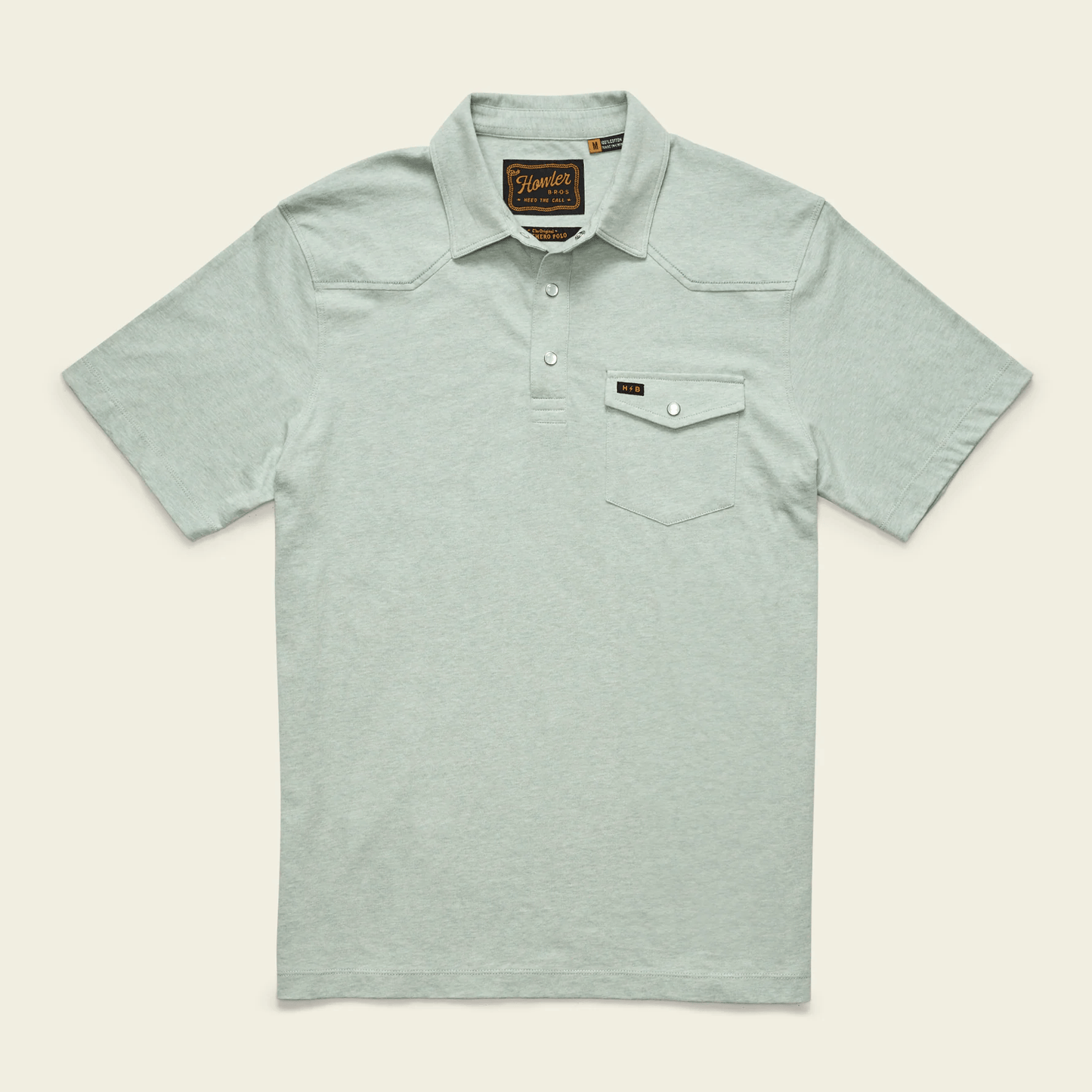 Howler Brothers Ranchero Polo Howler Brothers Seafoam / M Men's Polos Rivers and Glen Trading Co