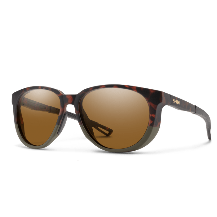 Smith Seeker Smith Anton Krupicka / Forest Tortoise / ChromaPop Polarized Brown Lens Sunglasses Rivers and Glen Trading Co