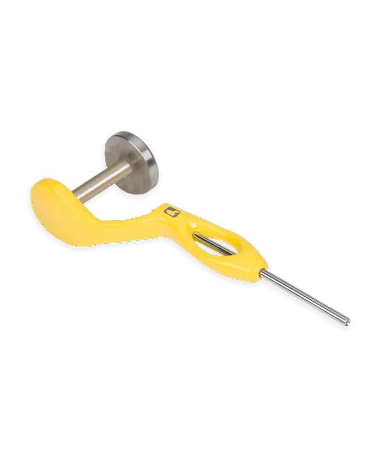 Loon Outdoors Ergo Dialed-In Bobbin Loon Outdoors Yellow Fly Tying Tools Rivers and Glen Trading Co