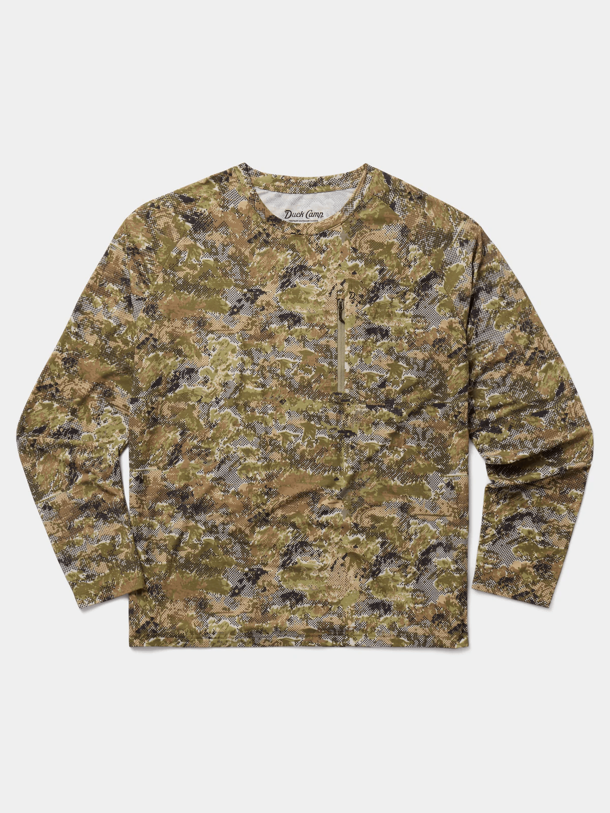 Duck Camp Lightweight Performance drirelease® Crew Duck Camp Midland 2.0 / L Men's Long Sleeve Crew Shirts Rivers and Glen Trading Co