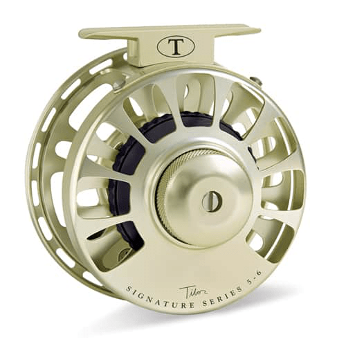 Tibor Signature Series 5/6 Tibor 5/6 / Satin Gold / Black Reels Rivers and Glen Trading Co