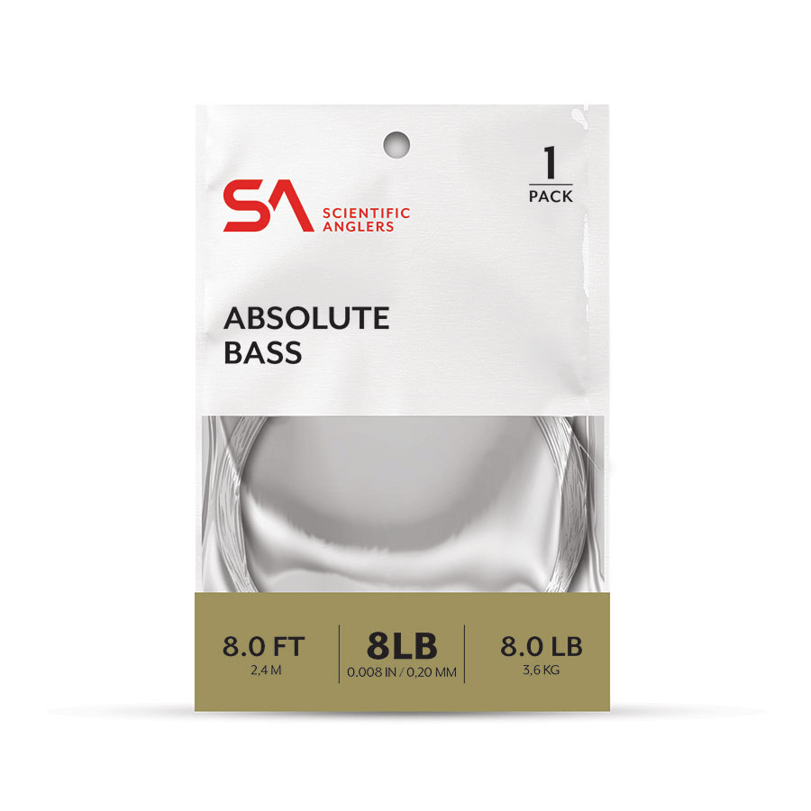 Scientific Anglers Absolute Bass Leaders 1 Pack Scientific Anglers Leaders Rivers and Glen Trading Co