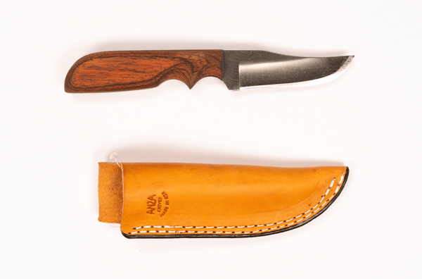 Anza #1R-Walnut Knife Anza Knives Knives Rivers and Glen Trading Co