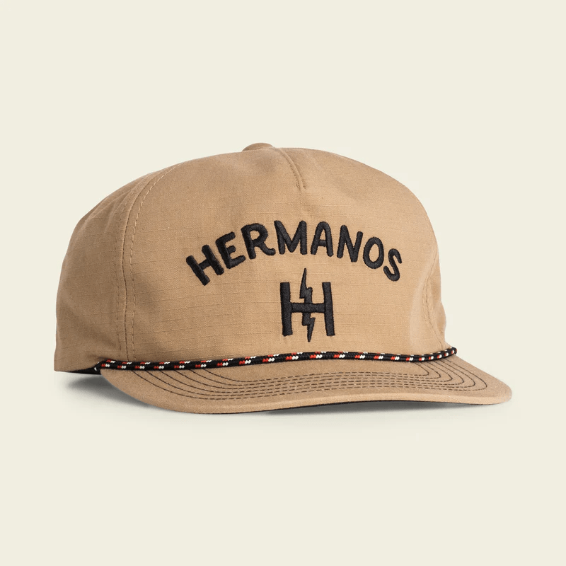 Howler Brothers Hermanos Snapback Howler Brothers Khaki Headwear Rivers and Glen Trading Co