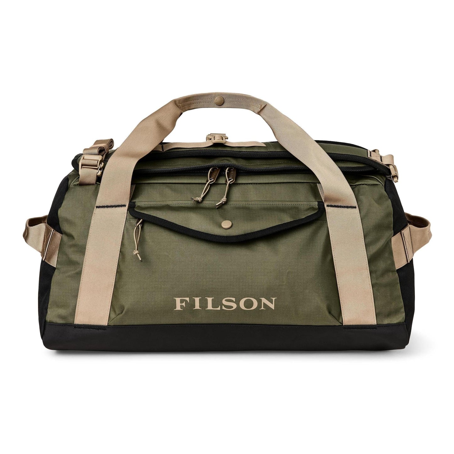 Filson All-Weather 50L Duffle Filson Olive/Black/Covert Luggage Rivers and Glen Trading Co