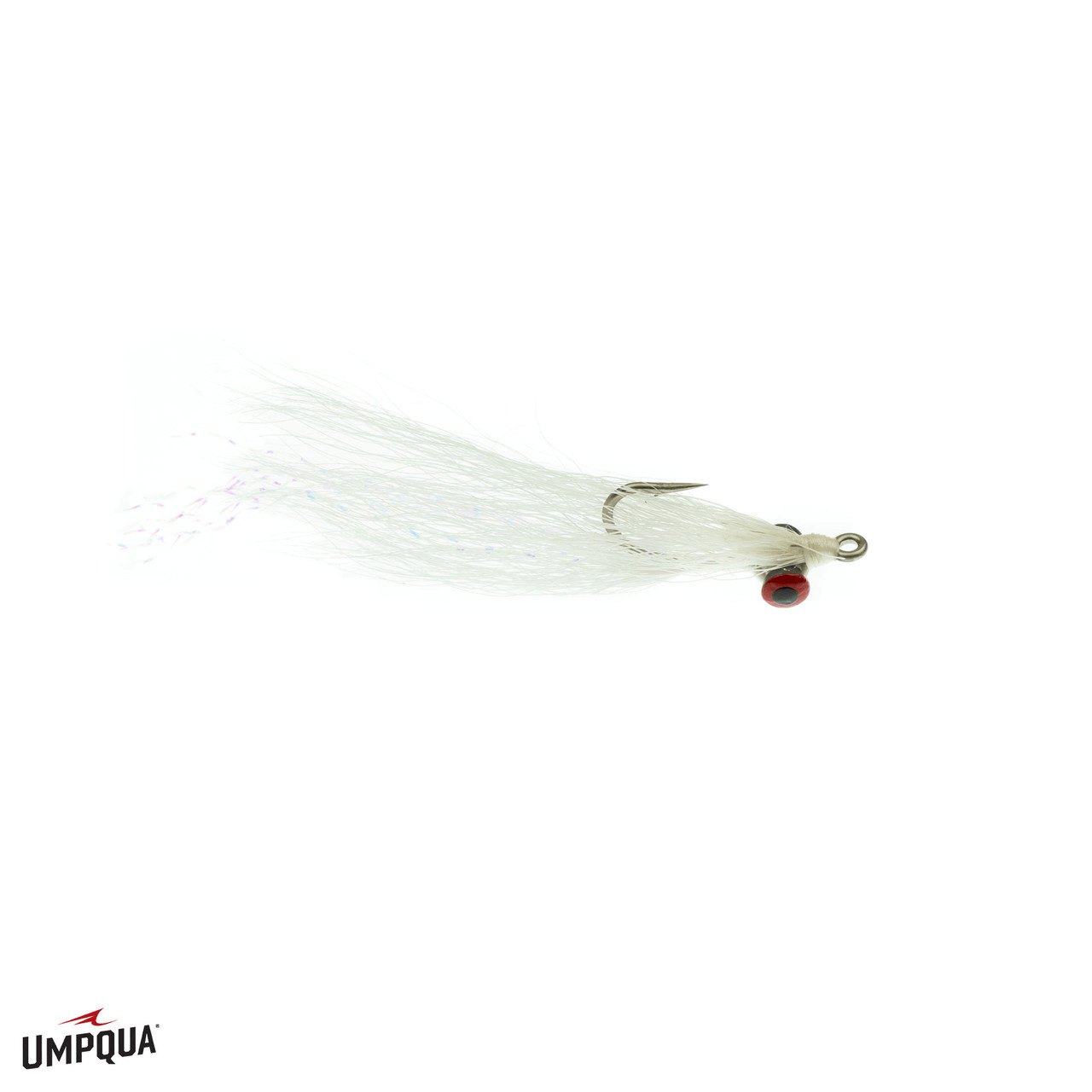 CLOUSER MINNOW Umpqua WHITE 06 Flies Rivers and Glen Trading Co