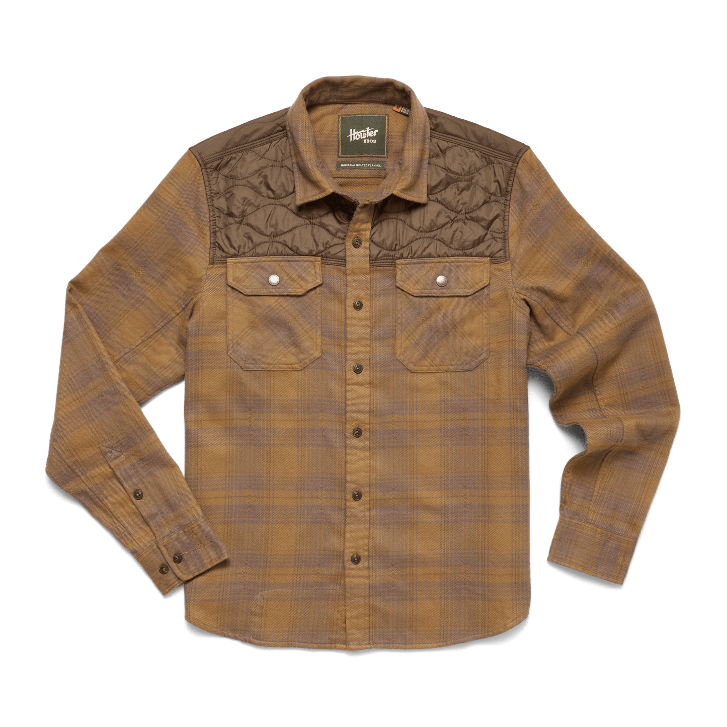 Howler Brothers Quintana Quilted Flannel Howler Brothers Men's Long Sleeve Button Down Shirts Rivers and Glen Trading Co