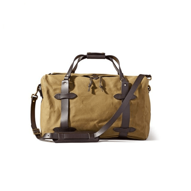 Filson Medium Duffle Bag Filson Tan Luggage Rivers and Glen Trading Co