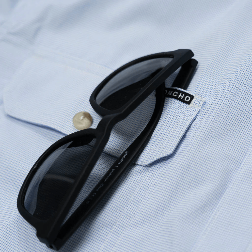 Poncho The Bluefish Poncho Men's Long Sleeve Button Down Shirts Rivers and Glen Trading Co