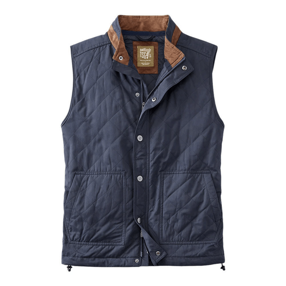 TSG Ansel Quilted Vest TSG Royal Navy / L Men's Vests Rivers and Glen Trading Co