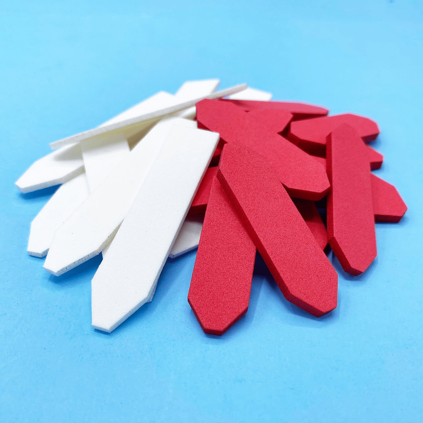 GURGLER SET Enrico Puglisi RED / WHITE Fly Tying Rivers and Glen Trading Co