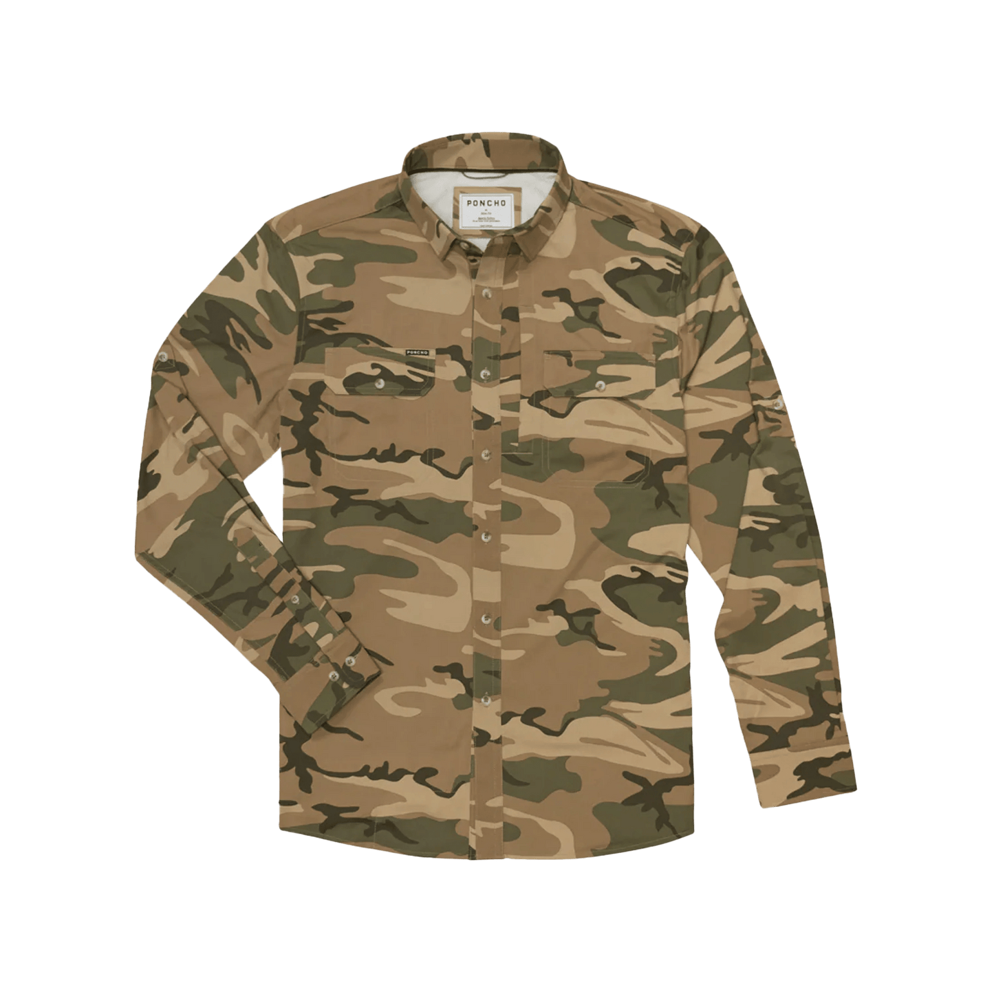 Poncho The San Juan Poncho Men's Long Sleeve Button Down Shirts Rivers and Glen Trading Co