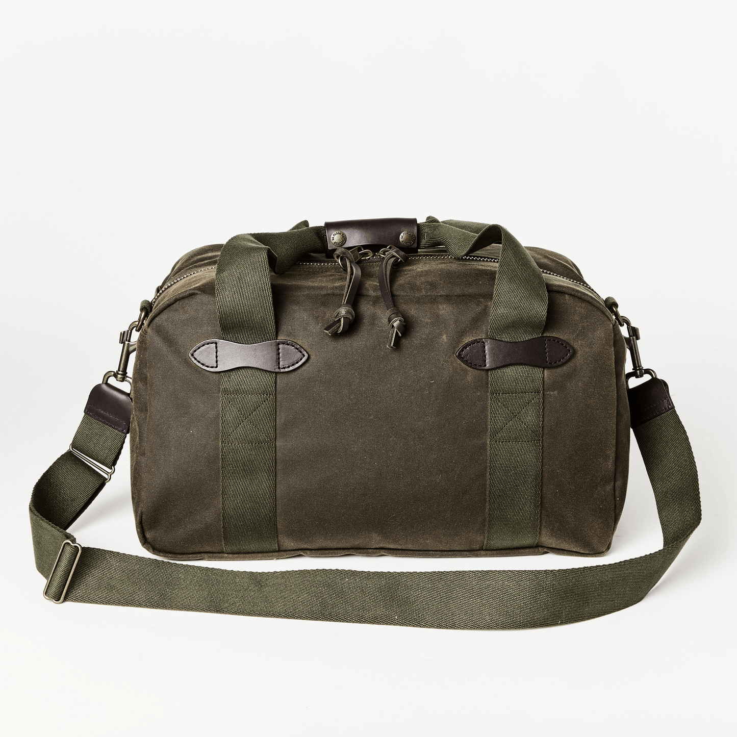 Filson Tin Cloth Small Duffle Bag Filson Otter Green Luggage Rivers and Glen Trading Co