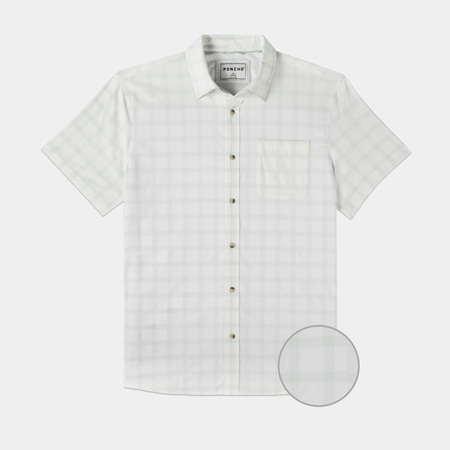 Poncho The Amelia Poncho Men's Short Sleeve Button Down Shirts Rivers and Glen Trading Co