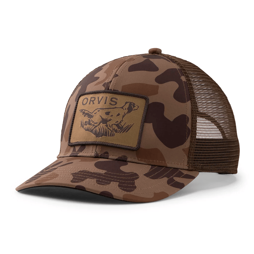 Orvis 1971 Camo Trucker Hat Orvis Headwear Rivers and Glen Trading Co