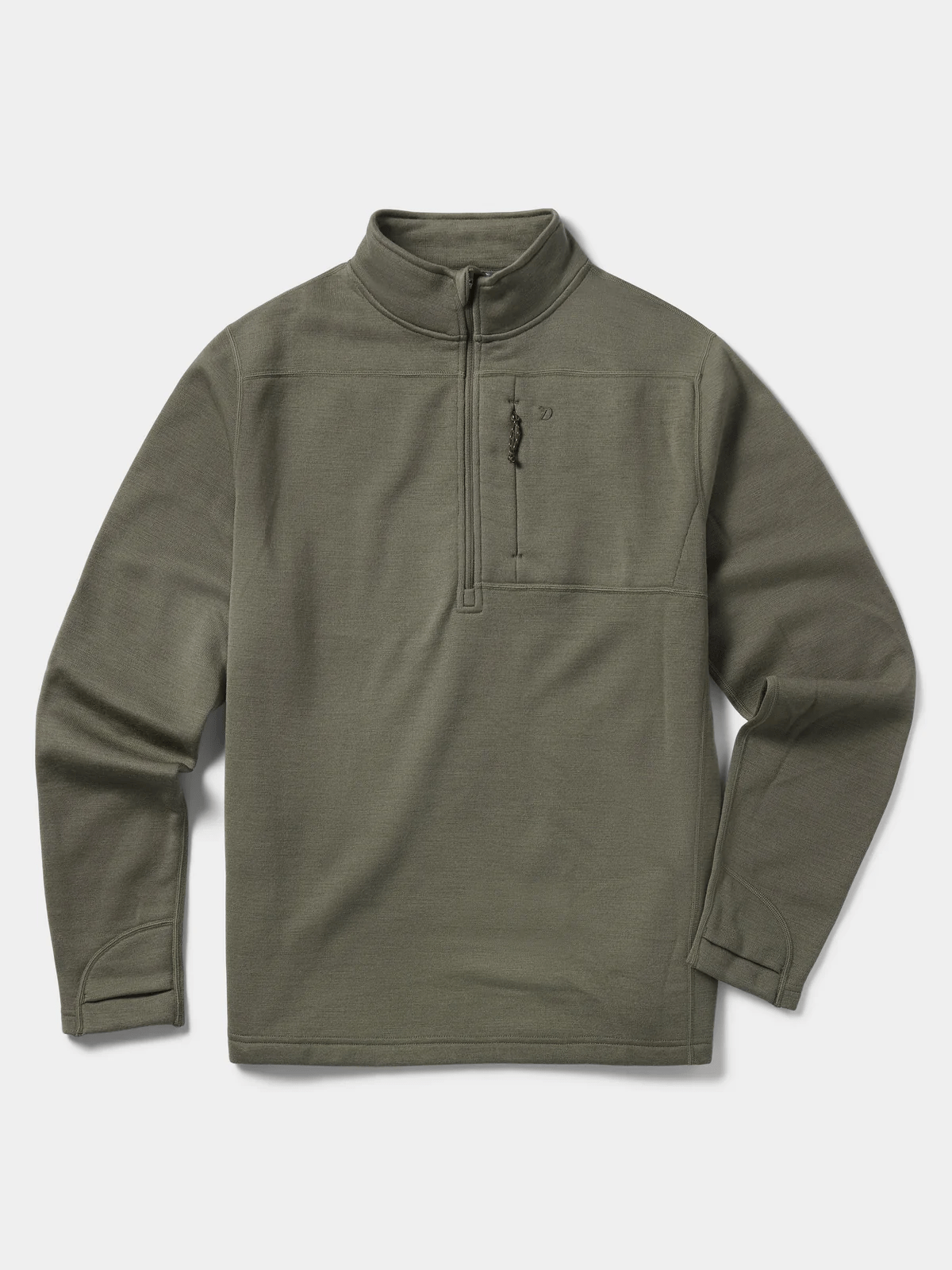 Duck Camp Barnburner 1/4 Zip Duck Camp Moss / M Men's Pullovers Rivers and Glen Trading Co