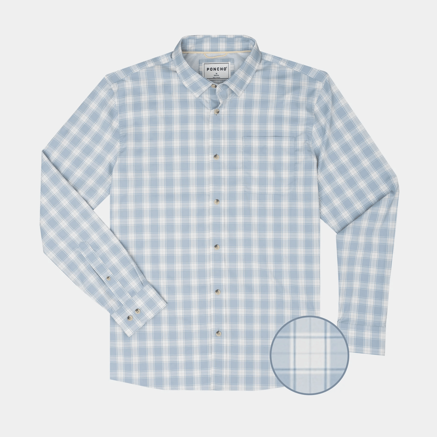 Poncho The Lido Key Poncho Men's Long Sleeve Button Down Shirts Rivers and Glen Trading Co