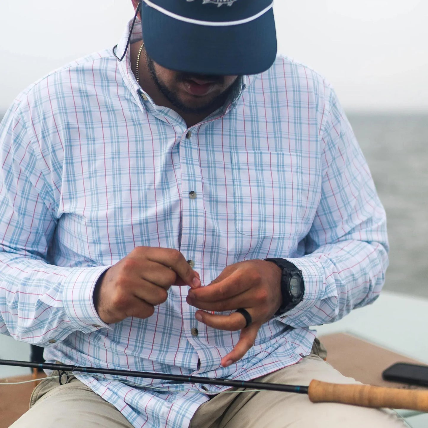 Poncho The Croaker Poncho Men's Long Sleeve Button Down Shirts Rivers and Glen Trading Co