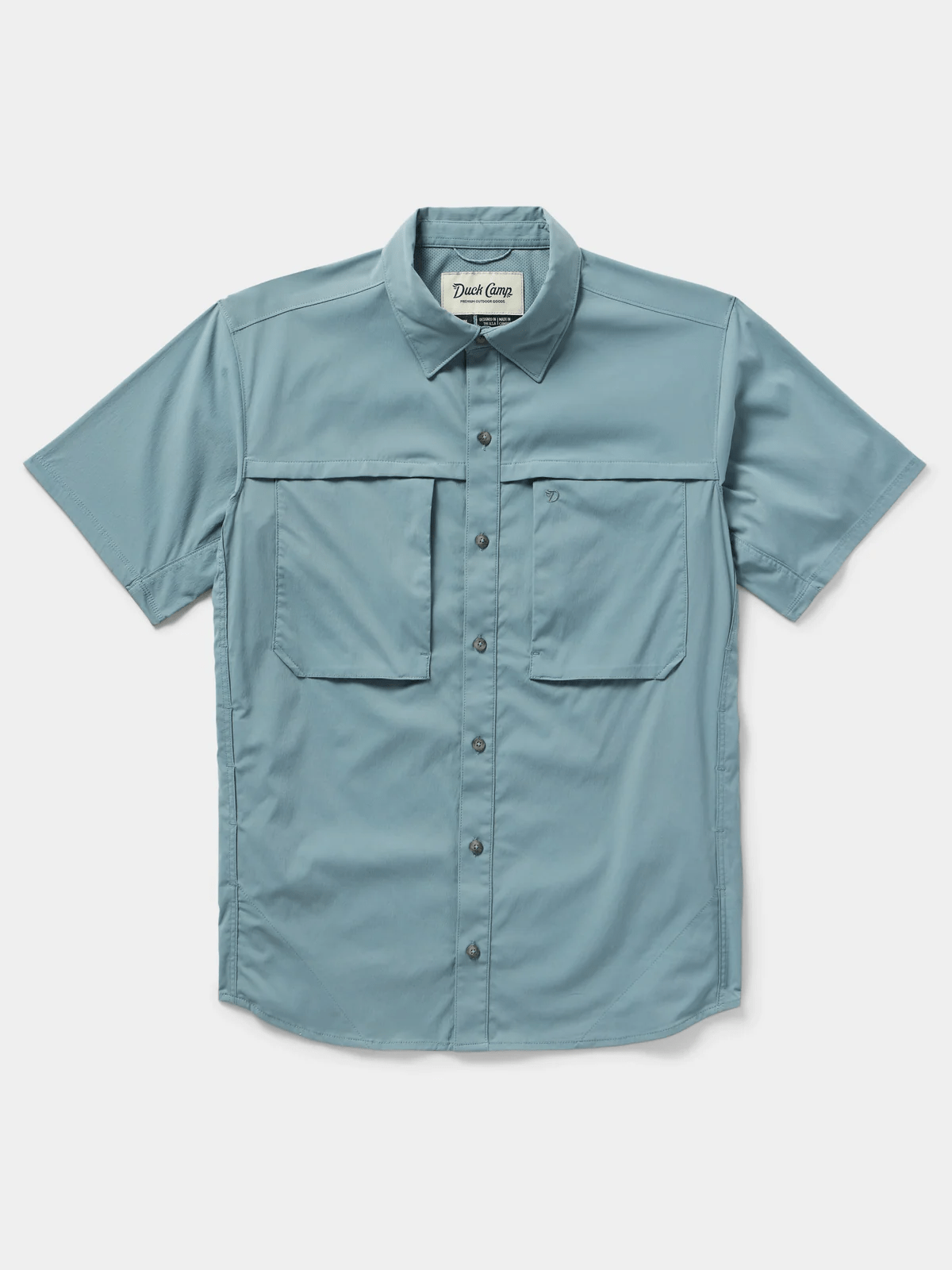 Duck Camp Men's Lightweight Fishing Shirt- SS Duck Camp Trooper / M Men's Short Sleeve Button Down Shirts Rivers and Glen Trading Co