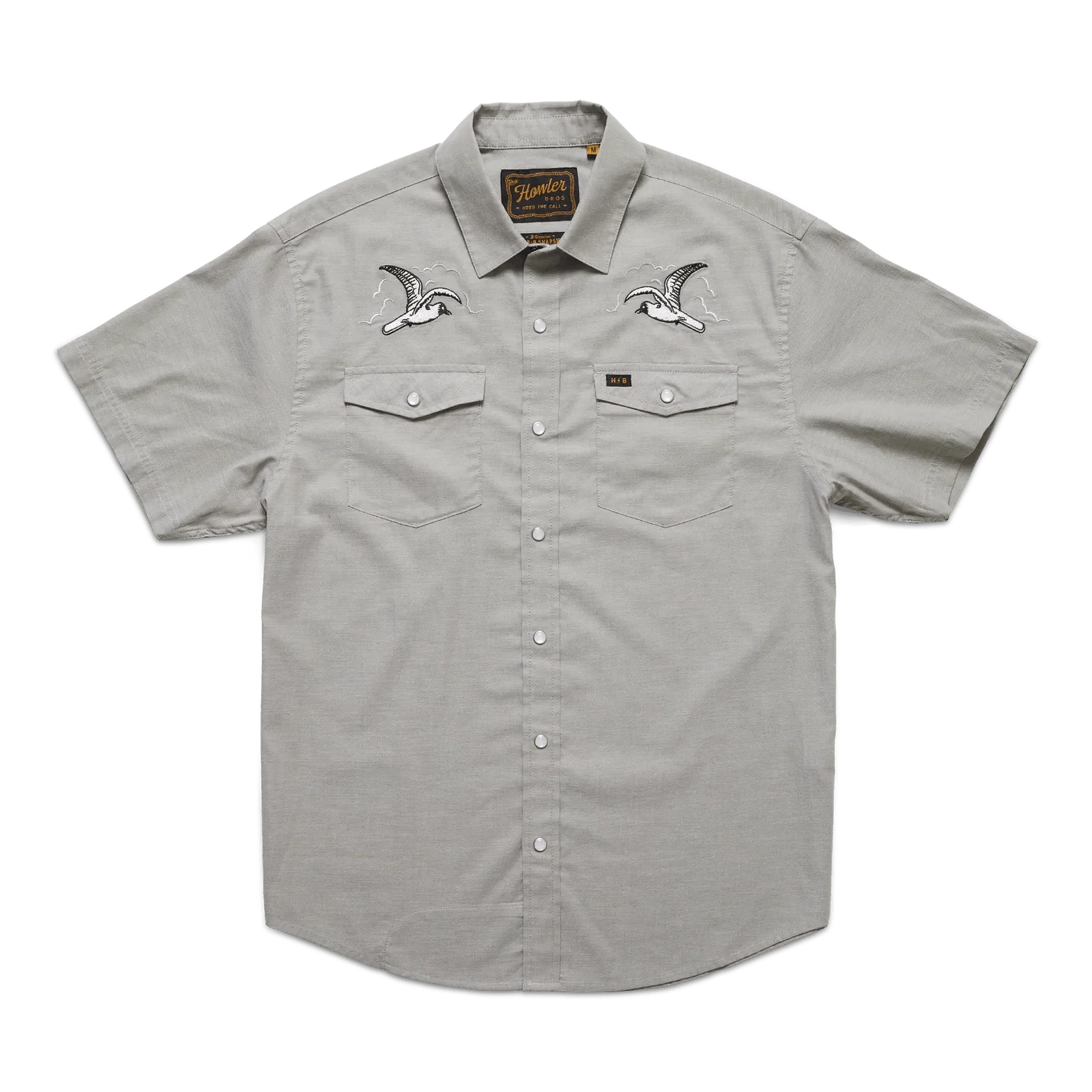 Howler Brothers H Bar B Snapshirt Howler Brothers Men's Short Sleeve Button Down Shirts Rivers and Glen Trading Co