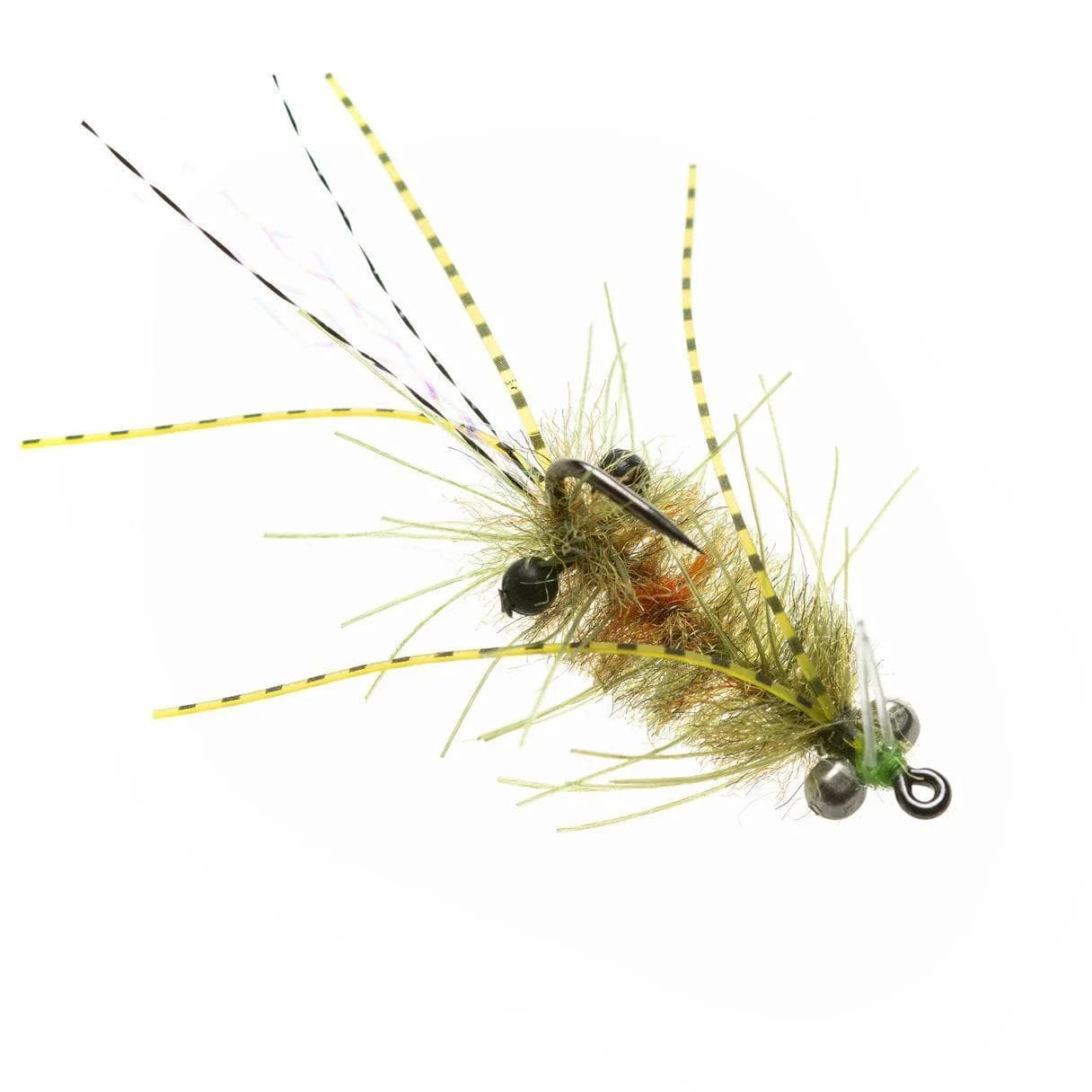ASCENSION BAY MANTIS Enrico Puglisi LT OLIVE - #6 BC Flies Rivers and Glen Trading Co