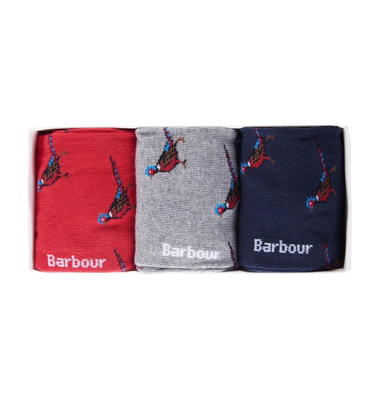 Barbour Pheasant Socks Gift Box Barbour Selection 1 Socks Rivers and Glen Trading Co