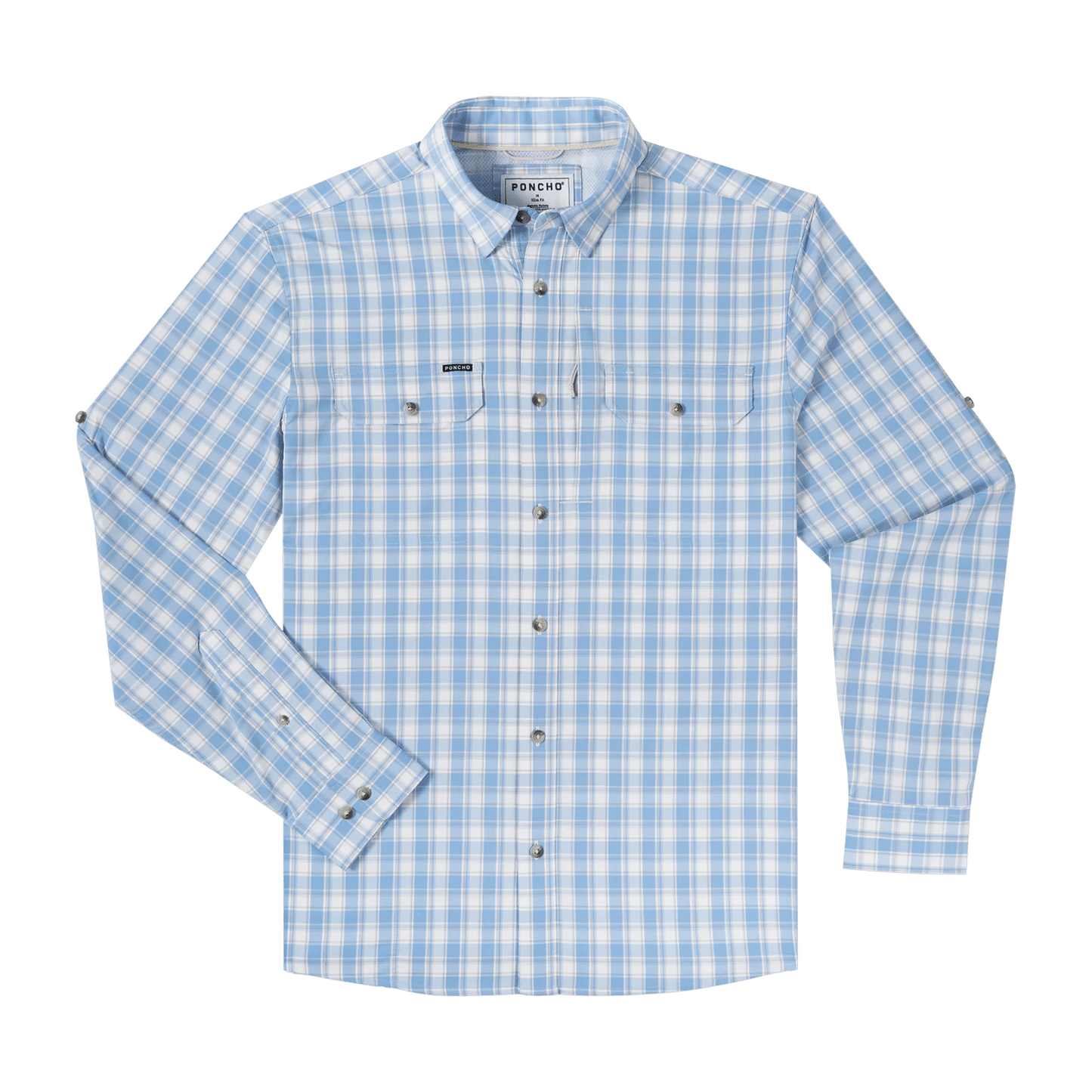 Poncho The Snake River Poncho Men's Long Sleeve Button Down Shirts Rivers and Glen Trading Co