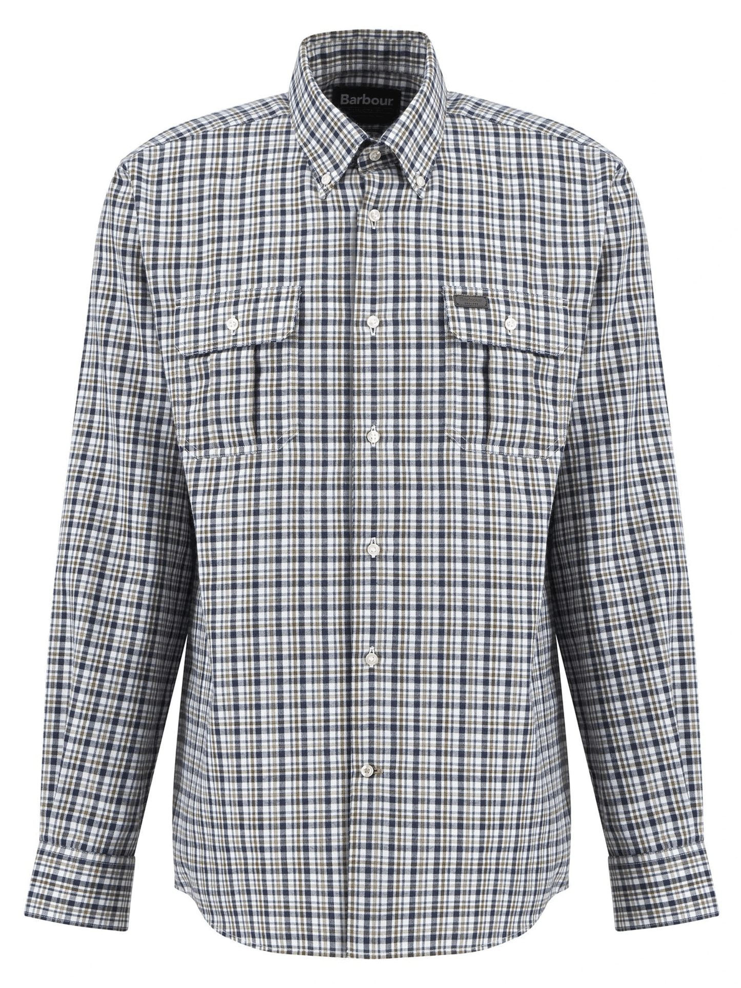Barbour Panwell Thermo-Weave Checked Shirt Barbour Men's Long Sleeve Button Down Shirts Rivers and Glen Trading Co