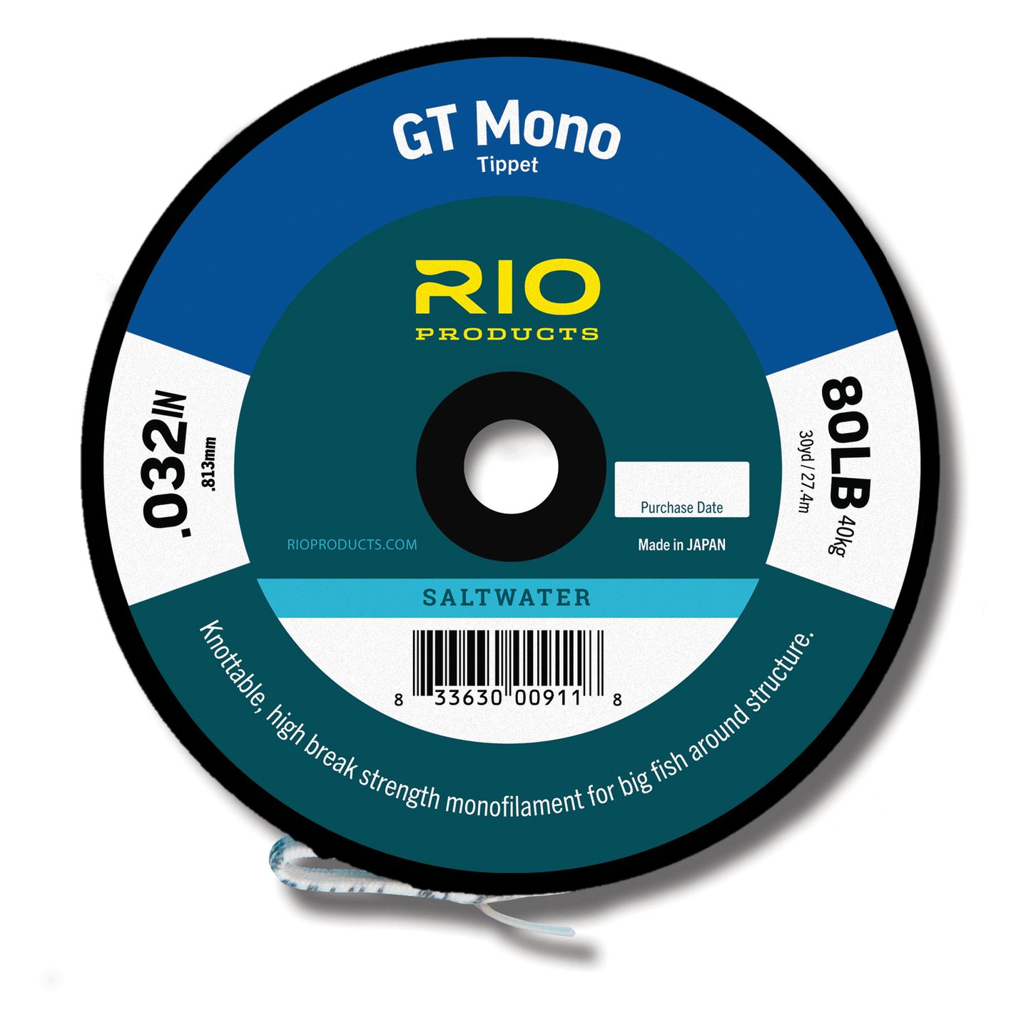 Rio GT Mono Rio Products 30YD / 120LB Tippet Rivers and Glen Trading Co