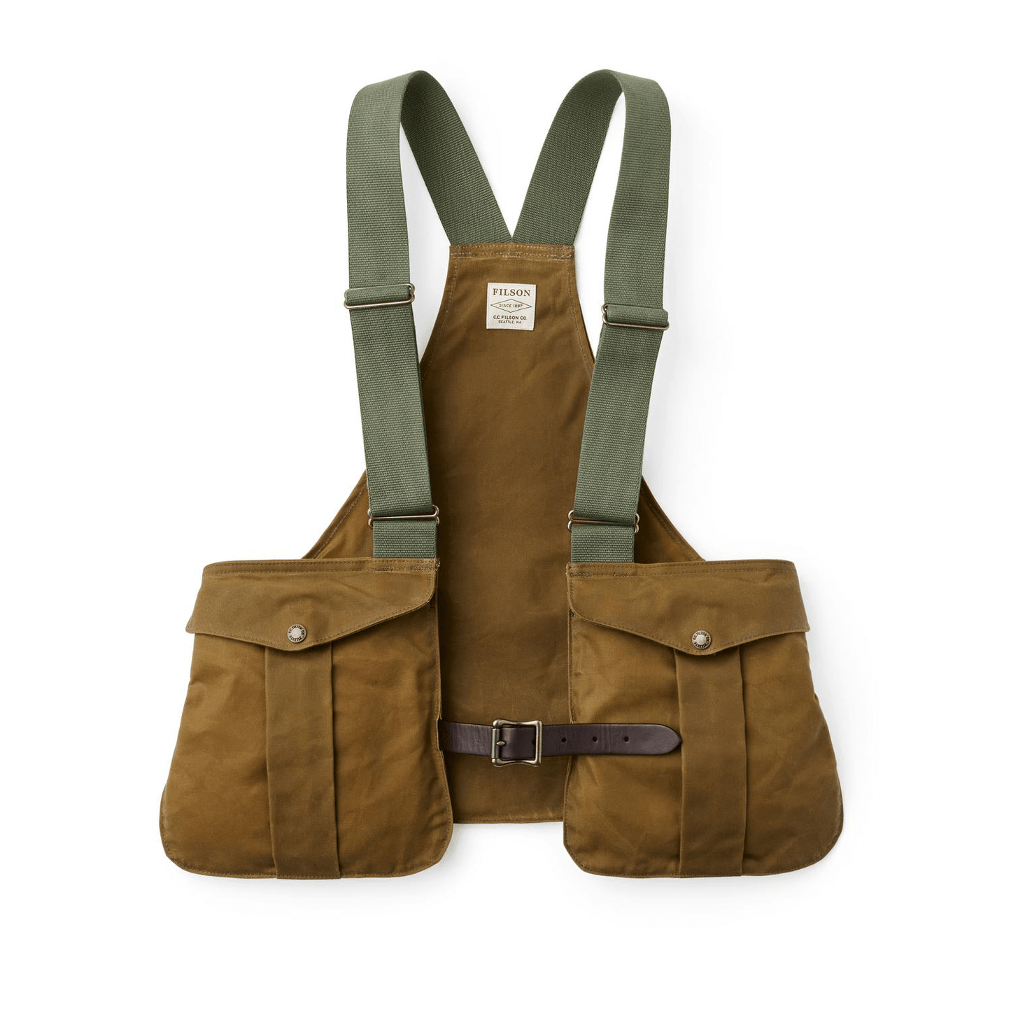 Filson Tin Cloth Game Bag Filson Men's Hunting Vests Rivers and Glen Trading Co