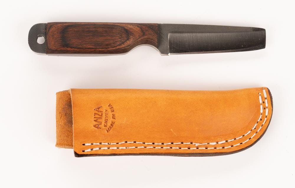 Anza Nute-Walnut Wood-LBH Knife Anza Knives Knives Rivers and Glen Trading Co