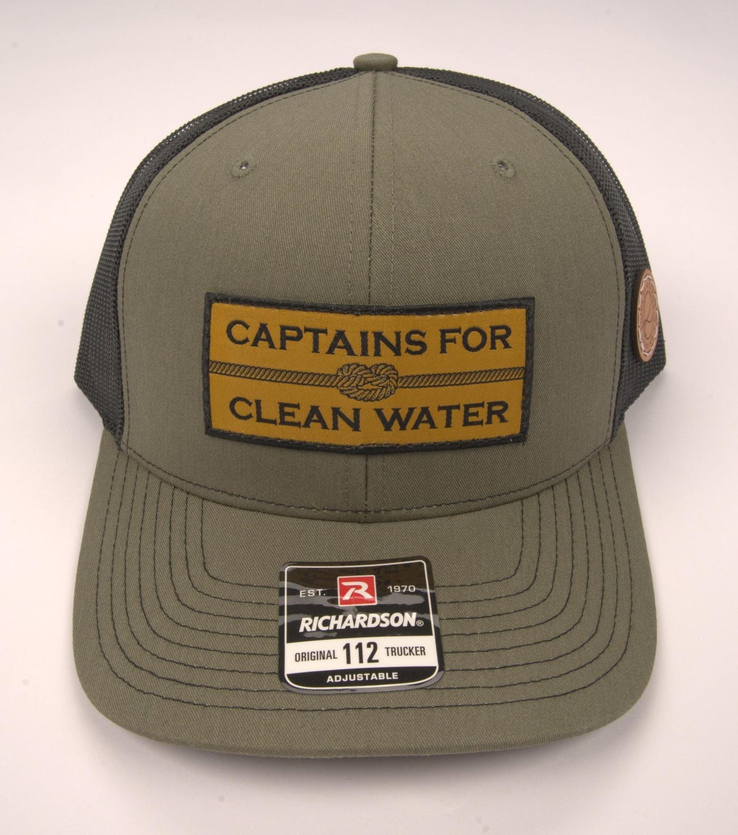 Captains for Clean Water R&G Trucker Hat (Loden/Black) Rivers & Glen Trading Co. Hats Loden/Black Headwear Rivers and Glen Trading Co