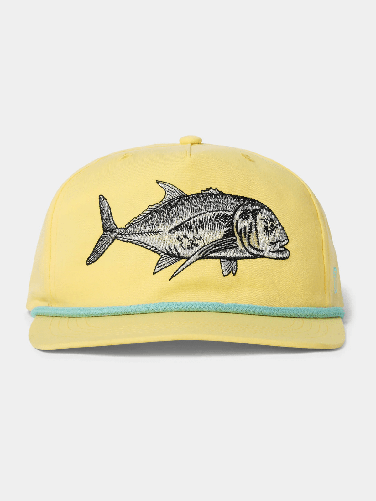 Duck Camp Giant Trevally Hat Duck Camp Summerland Yellow Headwear Rivers and Glen Trading Co