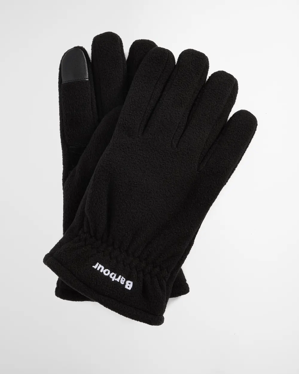 Barbour Coalford Fleece Gloves Barbour Black / S Men's Gloves Rivers and Glen Trading Co