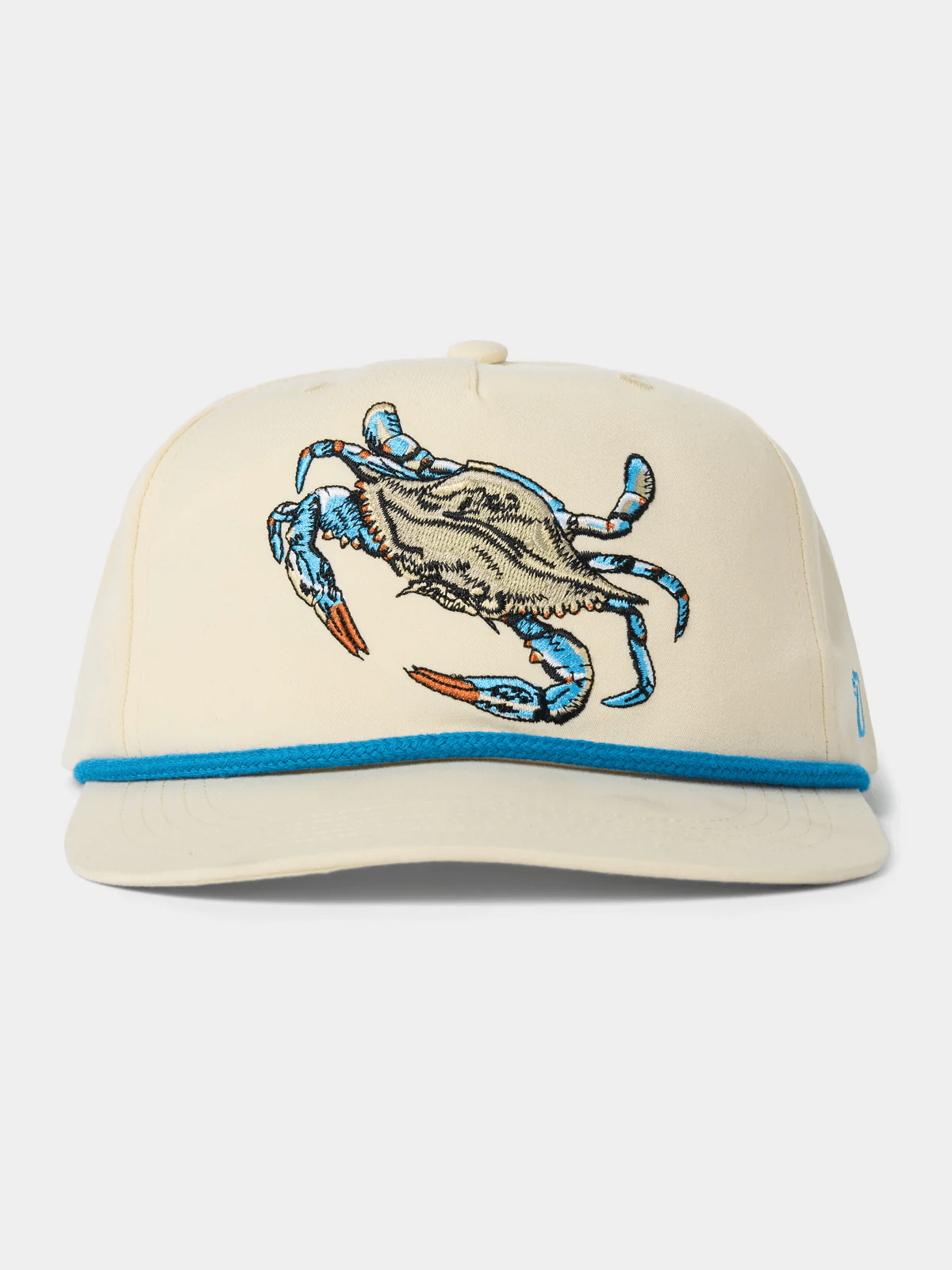Duck Camp Blue Crab Hat Duck Camp Ivory Headwear Rivers and Glen Trading Co
