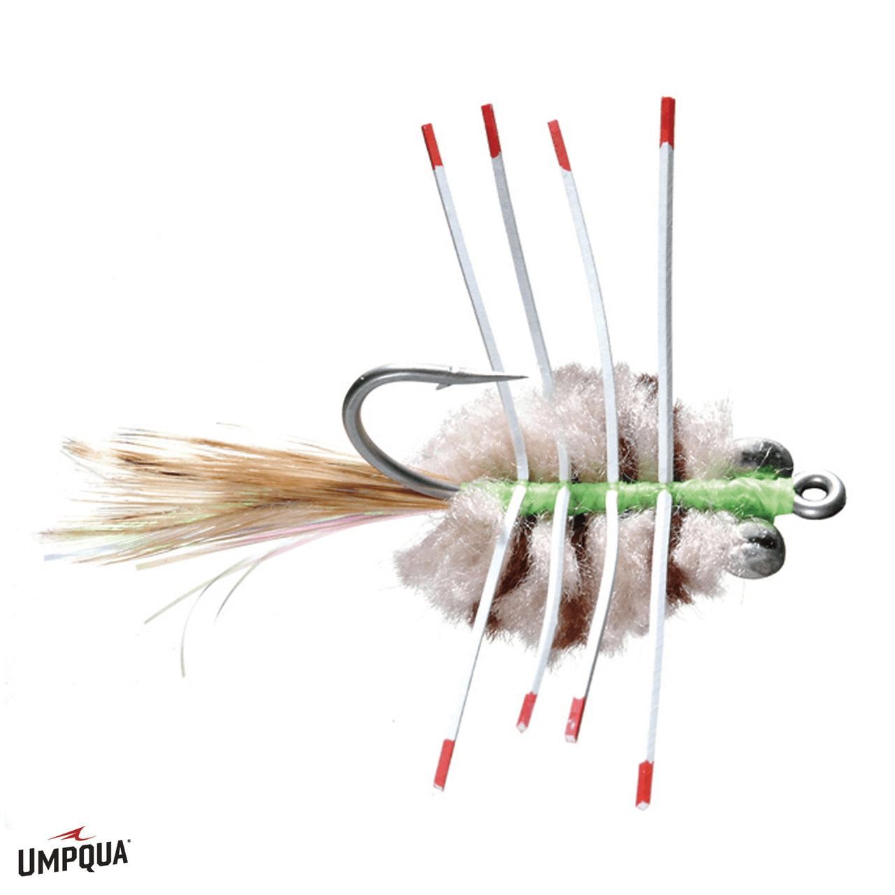 PERMIT CRAB Umpqua TAN/BROWN 04 Flies Rivers and Glen Trading Co