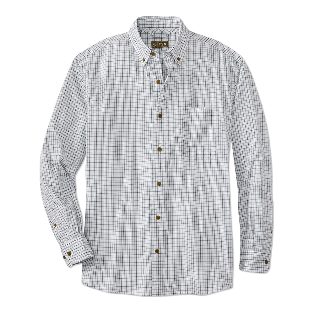 TSG Airetex™ Tanner Shirt TSG Grassland Moss / L Men's Long Sleeve Button Down Shirts Rivers and Glen Trading Co