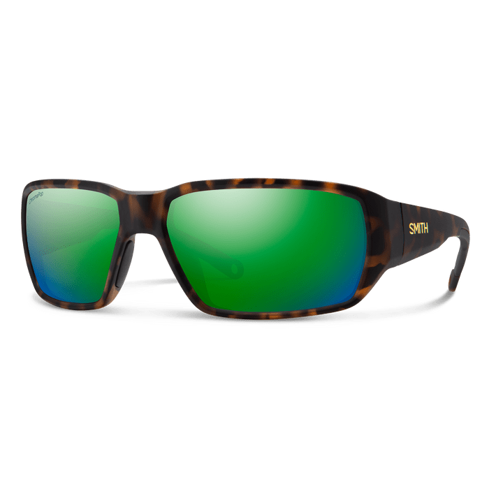 Smith Hookset Smith Matte Tortoise / ChromaPop™ Glass Polarized Green Mirror Sunglasses Rivers and Glen Trading Co