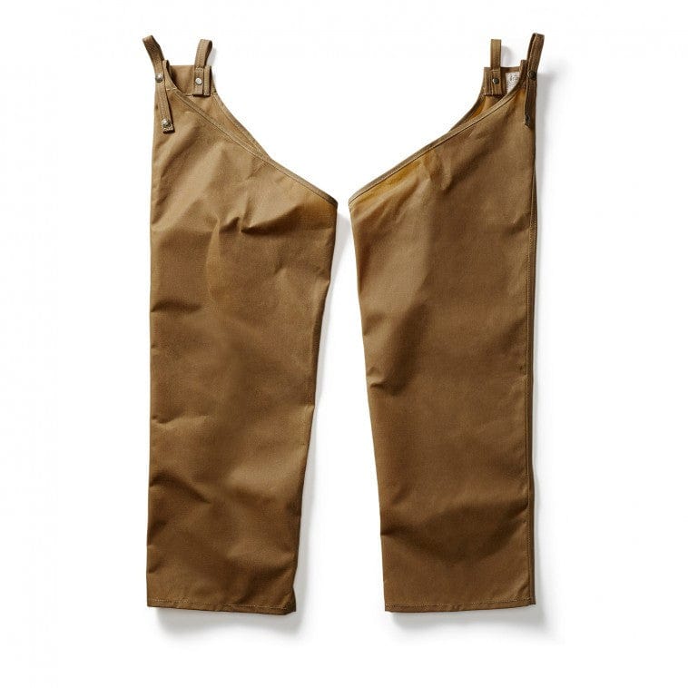 Filson Single Tin Chaps Filson Dark Tan / Regular Men's Chaps Rivers and Glen Trading Co