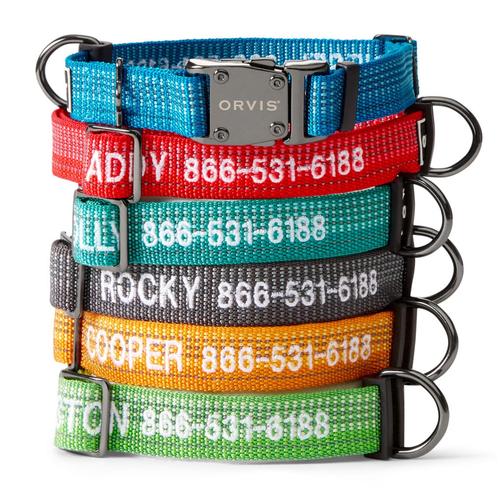 Orvis Tough Trail Dog Collar Orvis Dog Collars Rivers and Glen Trading Co