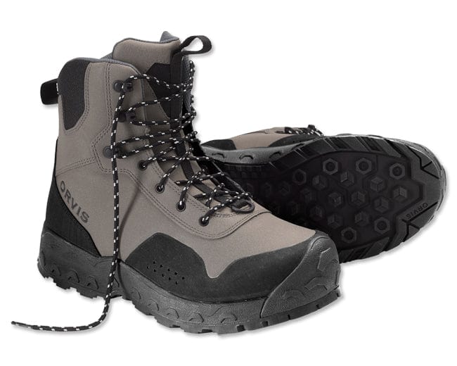 Orvis Men's Clearwater Wading Boot- Rubber Orvis 8 Men's Wading Boots Rivers and Glen Trading Co