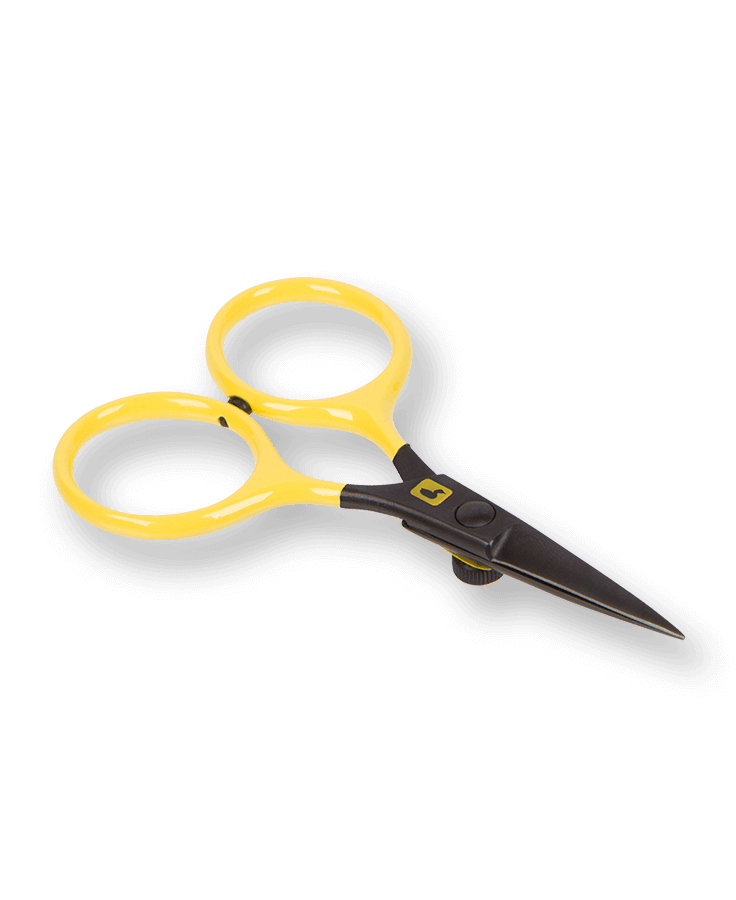 Razor Scissors 4in Loon Outdoors Fly Tying Rivers and Glen Trading Co