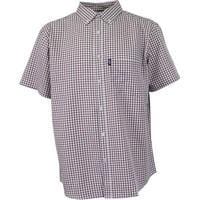 Aftco Atomic SS Button Down Shirt Aftco Space Blue / S Men's Short Sleeve Button Down Shirts Rivers and Glen Trading Co