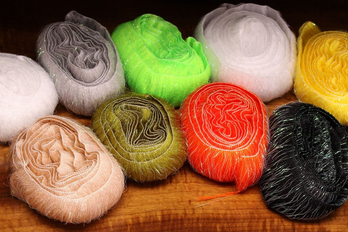 Hareline Dubbin Chocklett's Body Wrap Hareline Dubbin Black Fly Tying Rivers and Glen Trading Co